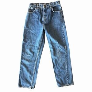 Vintage 90s New Legends High Rise Baggy Fit Straight Leg Jeans Size 14 Kids